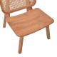 Πολυθρόνα Viborg  φυσικό teak ξύλο-φυσικό rattan 60x75x87εκ Πολυθρόνα Viborg  φυσικό teak ξύλο-φυσικό rattan 60x75x87εκ