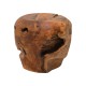 Σκαμπό Bolare  teak ξύλο σε φυσική απόχρωση Φ40x35εκ