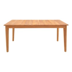 Τραπέζι Ory  teak ξύλο σε φυσική απόχρωση 160x80x75εκ Τραπέζι Ory  teak ξύλο σε φυσική απόχρωση 160x80x75εκ