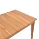 Τραπέζι Ory teak ξύλο σε φυσική απόχρωση 160x80x75εκ Τραπέζι Ory teak ξύλο σε φυσική απόχρωση 160x80x75εκ