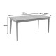 Τραπέζι Ory teak ξύλο σε φυσική απόχρωση 160x80x75εκ Τραπέζι Ory teak ξύλο σε φυσική απόχρωση 160x80x75εκ