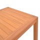 Τραπέζι Vocaly teak ξύλο σε φυσική απόχρωση 200x100x75εκ Τραπέζι Vocaly teak ξύλο σε φυσική απόχρωση 200x100x75εκ