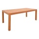 Τραπέζι Vocaly teak ξύλο σε φυσική απόχρωση 200x100x75εκ Τραπέζι Vocaly teak ξύλο σε φυσική απόχρωση 200x100x75εκ