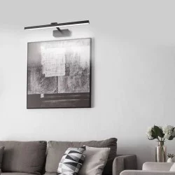 Φωτιστικό τοίχου-απλίκα Debiwen  led μέταλλο μαύρο 60x10x6εκ