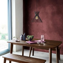 Φωτιστικό οροφής Candle I  E27 μέταλλο μαύρο Φ25x30εκ