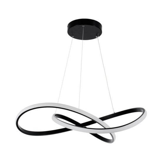 Φωτιστικό οροφής Artisun  led μέταλλο μαύρο Φ56x100εκ