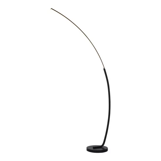 Φωτιστικό δαπέδου Archer  led μαύρο μεταλλικό 70x28x165εκ