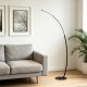 Φωτιστικό δαπέδου Archer  led μαύρο μεταλλικό 70x28x165εκ