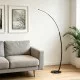 Φωτιστικό δαπέδου Archer  led μαύρο μεταλλικό 70x28x165εκ