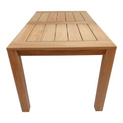 Τραπέζι Pablo  teak ξύλο σε φυσική απόχρωση 160x90x76εκ