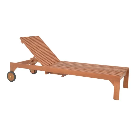 Ξαπλώστρα Sunnie meranti ξύλο σε φυσική απόχρωση 200x65x35εκ Ξαπλώστρα Sunnie meranti ξύλο σε φυσική απόχρωση 200x65x35εκ