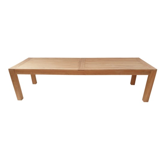 Τραπέζι Pablo  teak ξύλο σε φυσική απόχρωση 240x100x76εκ