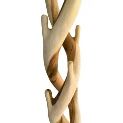 Καλόγερος Joint  suar ξύλο σε φυσική απόχρωση 30x30x200εκ