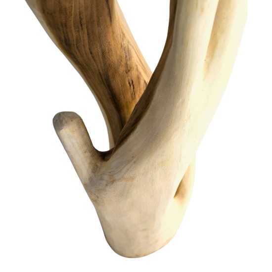 Καλόγερος Joint  suar ξύλο σε φυσική απόχρωση 30x30x200εκ