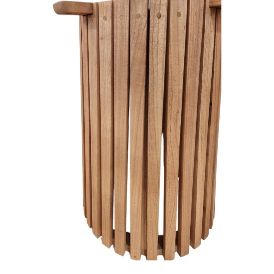 Βάση τραπεζιού εσωτερικού χώρου Galy I mindi ξύλο σε φυσική απόχρωση Φ60x75εκ Βάση τραπεζιού εσωτερικού χώρου Galy I mindi ξύλο σε φυσική απόχρωση Φ60x75εκ