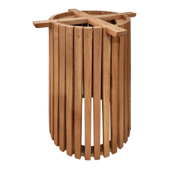 Βάση τραπεζιού εσωτερικού χώρου Galy I mindi ξύλο σε φυσική απόχρωση Φ60x75εκ Βάση τραπεζιού εσωτερικού χώρου Galy I mindi ξύλο σε φυσική απόχρωση Φ60x75εκ