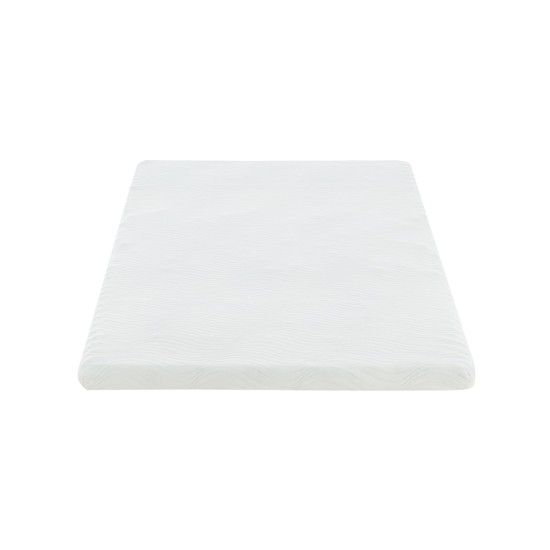 Ανώστρωμα Casmeriane  λευκό ύφασμα-memory foam 90x190x5εκ Model: 348-000007