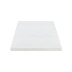 Ανώστρωμα Casmeriane  roll pack λευκό ύφασμα-memory foam 100x200x5εκ