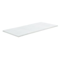 Ανώστρωμα Casmeriane  roll pack λευκό ύφασμα-memory foam 120x200x5εκ