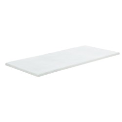 Ανώστρωμα Casmeriane  roll pack λευκό ύφασμα-memory foam 120x200x5εκ