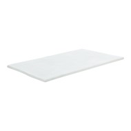 Ανώστρωμα Casmeriane  roll pack λευκό ύφασμα-memory foam 140x200x5εκ