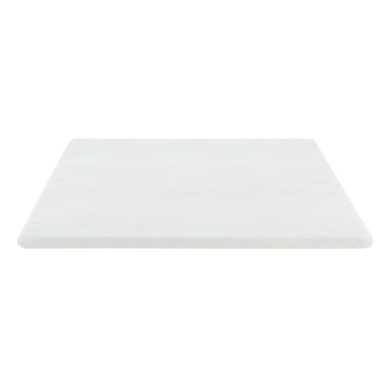 Ανώστρωμα Casmeriane  roll pack λευκό ύφασμα-memory foam 150x200x5εκ