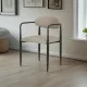 Πολυθρόνα Kalone pu σε γκρι-μπεζ απόχρωση 56x55x78εκ Πολυθρόνα Kalone pu σε γκρι-μπεζ απόχρωση 56x55x78εκ