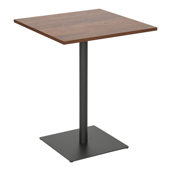Τραπέζι Nerobian mdf σε καρυδί απόχρωση 60x60x75εκ Τραπέζι Nerobian mdf σε καρυδί απόχρωση 60x60x75εκ
