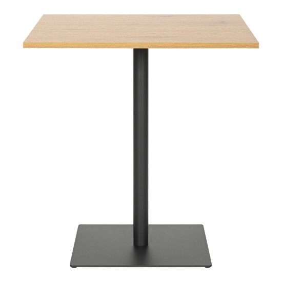 Τραπέζι Nerobian mdf σε sonoma απόχρωση 70x70x75εκ Τραπέζι Nerobian mdf σε sonoma απόχρωση 70x70x75εκ