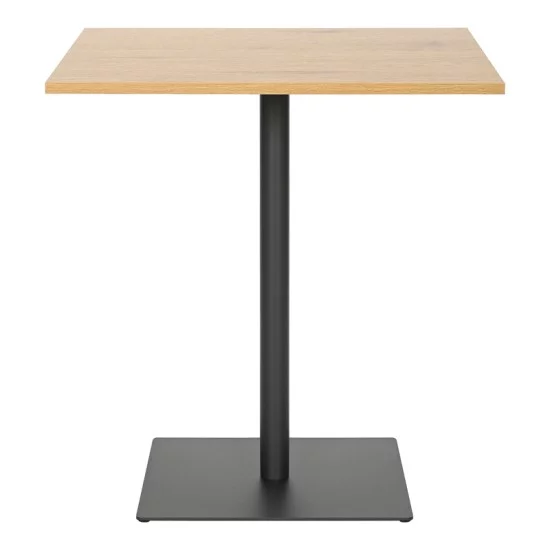 Τραπέζι Nerobian  mdf σε sonoma απόχρωση 70x70x75εκ