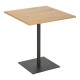 Τραπέζι Nerobian mdf σε sonoma απόχρωση 70x70x75εκ Τραπέζι Nerobian mdf σε sonoma απόχρωση 70x70x75εκ