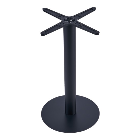 Βάση τραπεζιού Bar Stada  μέταλλο μαύρο Φ40x94εκ