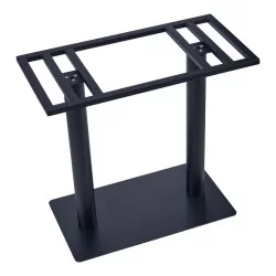 Βάση τραπεζιού Soign  μέταλλο μαύρο 80x40x90εκ