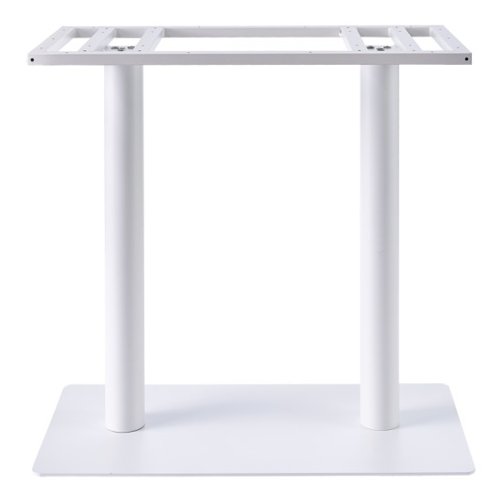 Βάση τραπεζιού Soign  μέταλλο λευκό 80x40x90εκ