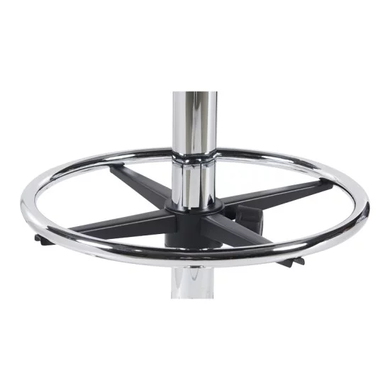Καρέκλα ρεσεψιόν Icina Ι pu σε μαύρη απόχρωση 58x54x102-123εκ Καρέκλα ρεσεψιόν Icina Ι pu σε μαύρη απόχρωση 58x54x102-123εκ