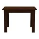 Τραπέζι Manka σε wenge απόχρωση 110x80x77εκ Τραπέζι Manka σε wenge απόχρωση 110x80x77εκ