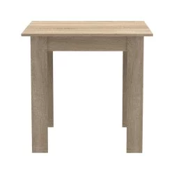 Τραπέζι Manka I  σε sonoma απόχρωση 80x80x77εκ