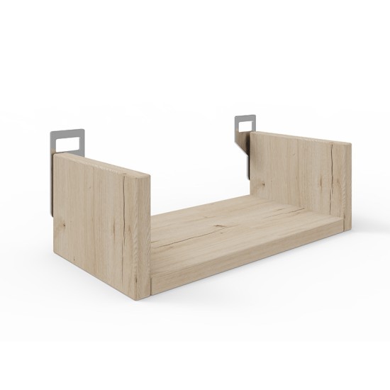 Ραφιέρα τοίχου Derva σε oak απόχρωση 30x15x10cm Ραφιέρα τοίχου Derva σε oak απόχρωση 30x15x10cm