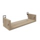 Ραφιέρα τοίχου Derva σε oak απόχρωση 45x15x10cm Ραφιέρα τοίχου Derva σε oak απόχρωση 45x15x10cm