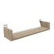 Ραφιέρα τοίχου Derva σε oak απόχρωση 60x15x10cm Ραφιέρα τοίχου Derva σε oak απόχρωση 60x15x10cm