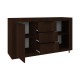Μπουφές Doha  σε wenge απόχρωση 150x45x80.5εκ