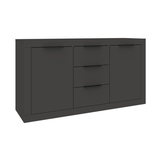 Μπουφές Doha  σε ανθρακί απόχρωση 150x45x80.5εκ
