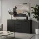Μπουφές Doha  σε ανθρακί απόχρωση 150x45x80.5εκ