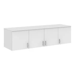 Πατάρι ντουλάπας Royal  τετράφυλλο λευκό 200x58x53εκ