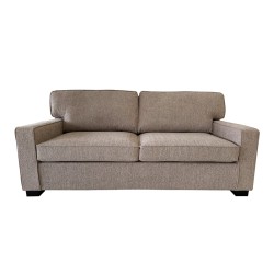 Καναπές-κρεβάτι διθέσιος Polaris  ύφασμα σε μπεζ απόχρωση181x91x83εκ