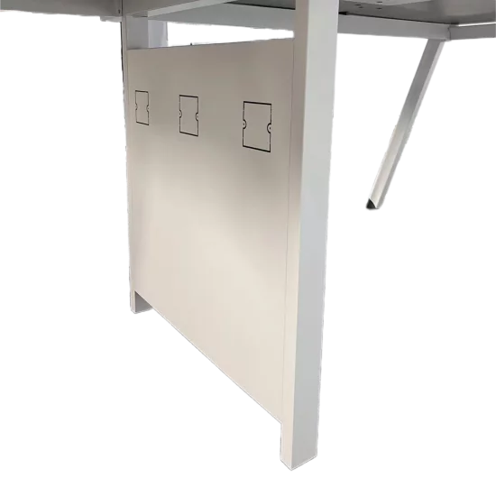 Τραπέζι συνεδριάσεων Armadi  sonoma με λευκό 240x120x75εκ