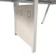 Τραπέζι συνεδριάσεων Armadi  sonoma με λευκό 240x120x75εκ