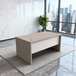 Γραφείο εργασίας Armadi  sonoma-λευκό 150x75x75εκ