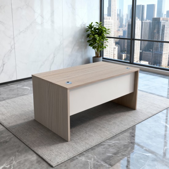 Γραφείο εργασίας Armadi  sonoma-λευκό 180x75x75εκ