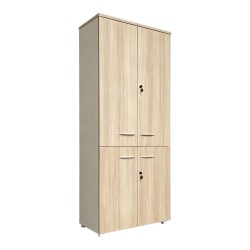 Ντουλάπα γραφείου Armadi  σε oak-μπεζ 80x40x200εκ